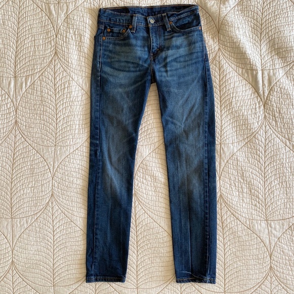 2/$30🍑 LEVI’S 510 Skinny Dark Blue Wash Jeans - Picture 2 of 9